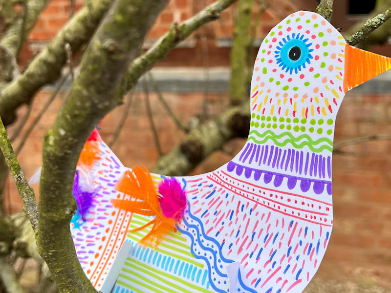 Bird Drop-in Craft Activity at Forge Mill